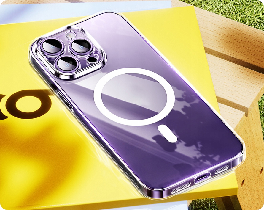 BASEUS ETUI OCHRONNE Z MAGSAFE CASE POKROWIEC OBUDOWA DO IPHONE 15 PLUS Dedykowana marka Apple