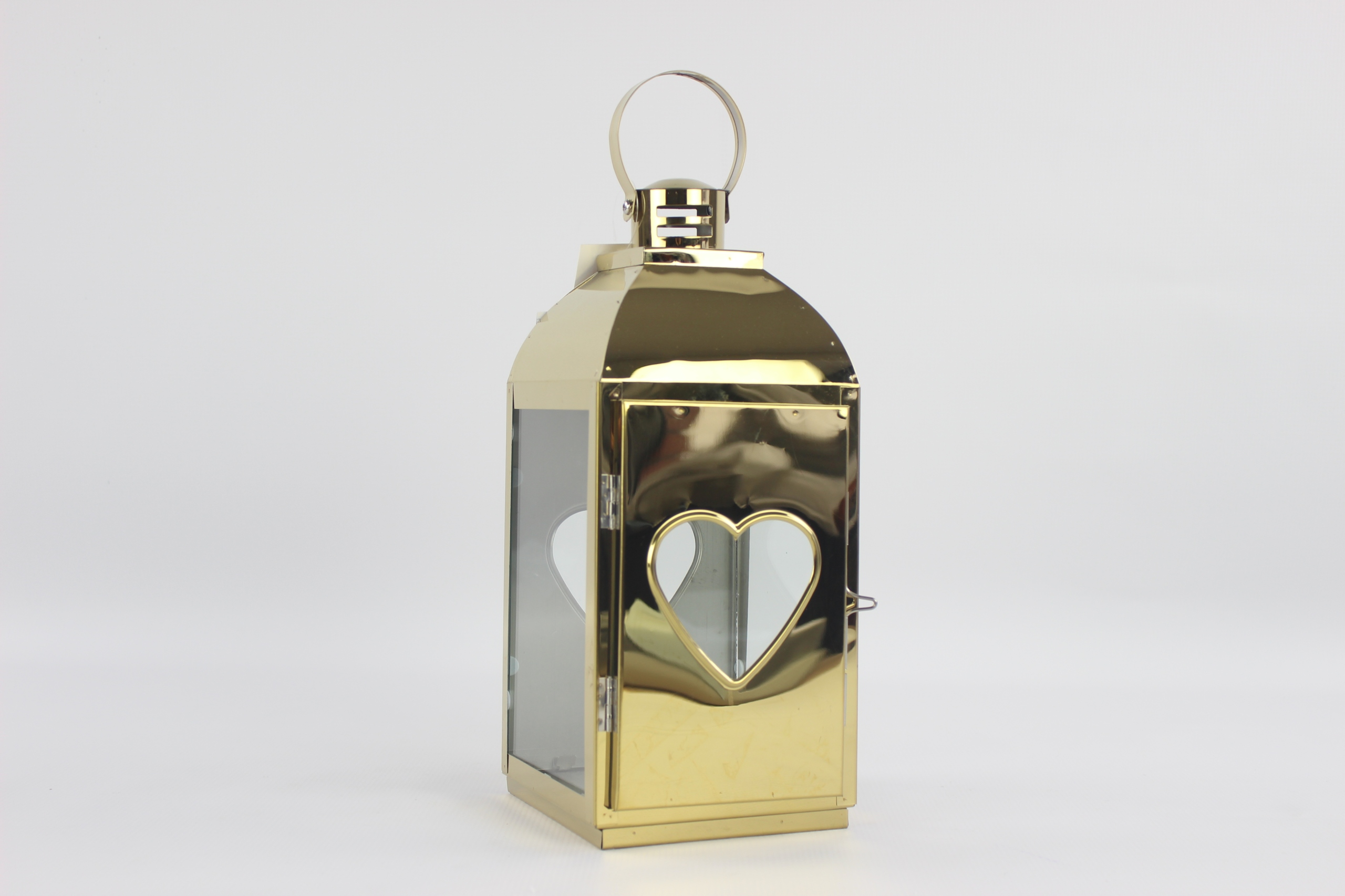 

Lampion latarnia duży złoty 32 cm