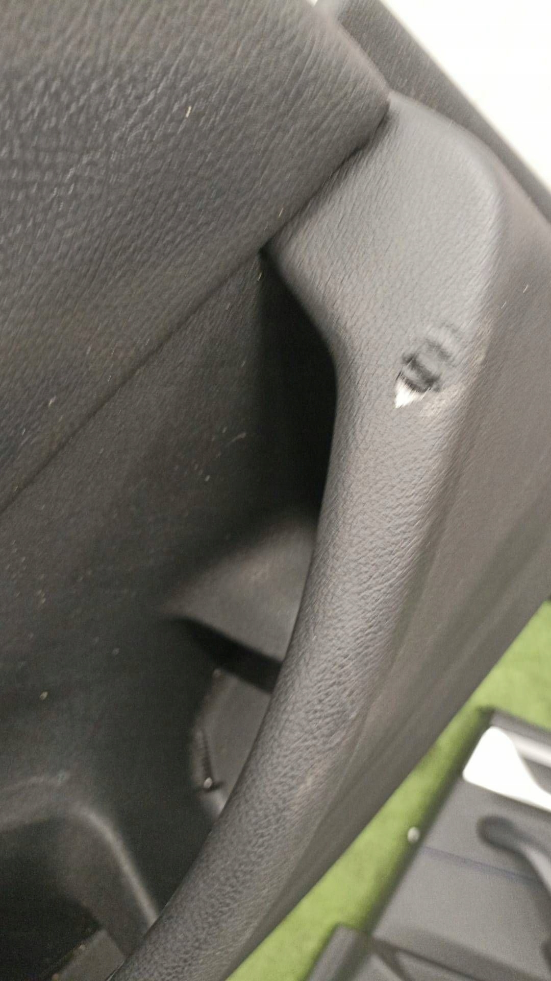 BMW G30 upholstery door side front rear part leather NIC blue AMBIENTE LED