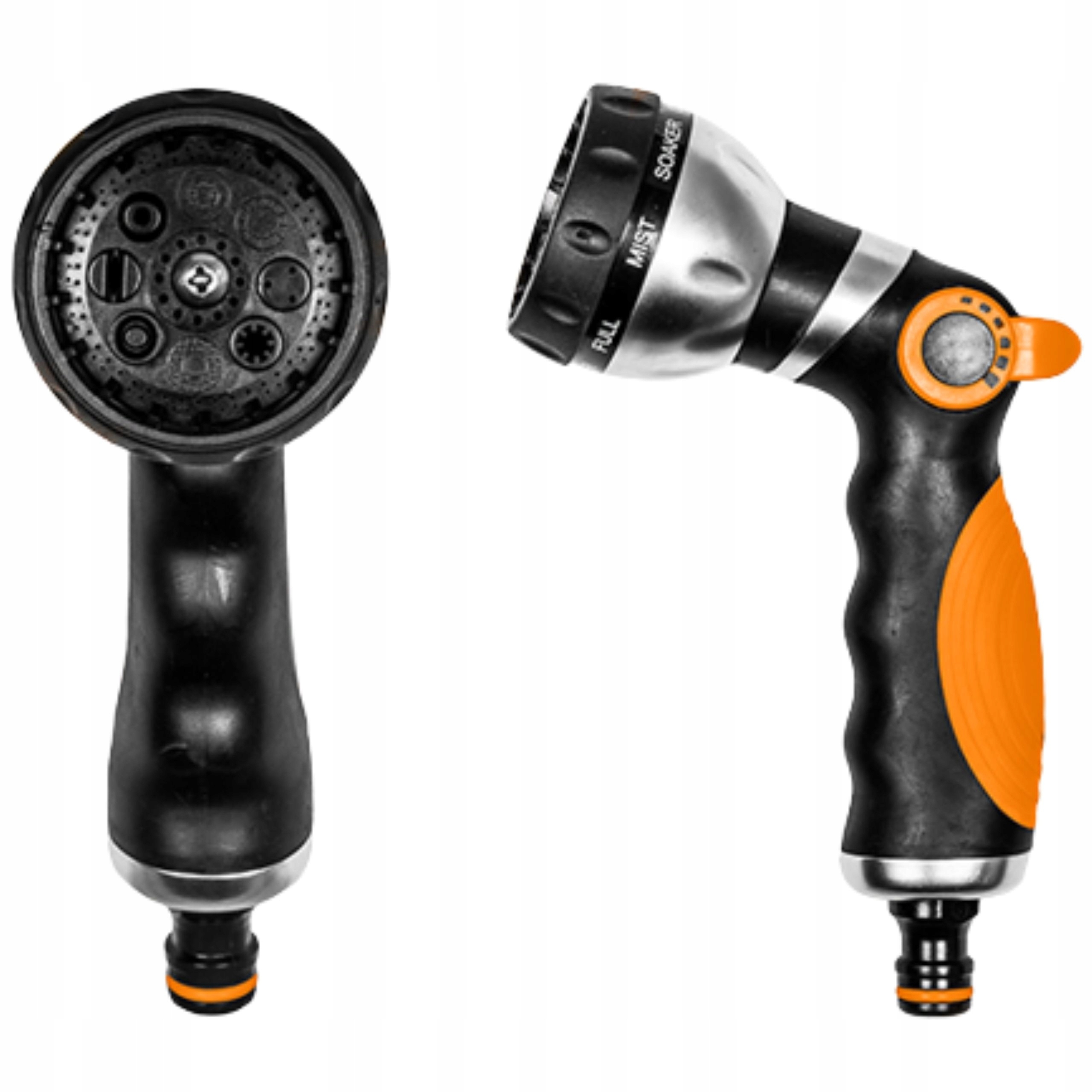 

Pistolet Do Podlewania Wody Mocny 8 Funkcji Metal