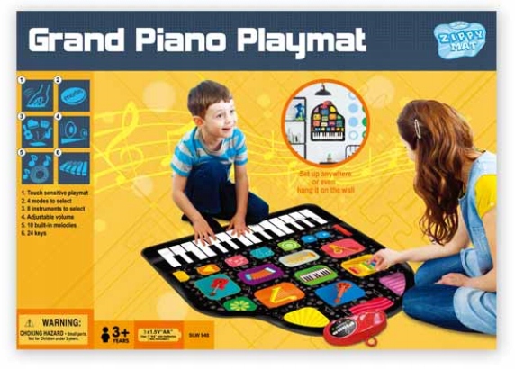 

Mata Muzyczna Pianinko Fortepian Dotykowa Pl