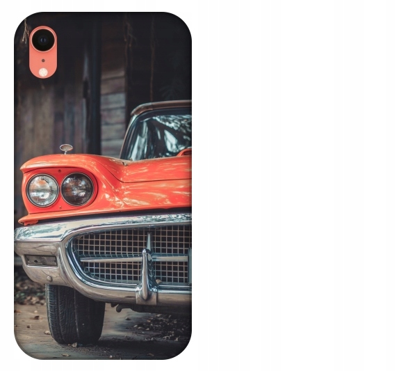 

Etui pokrowiec iPhone Xr Samochód vintage car