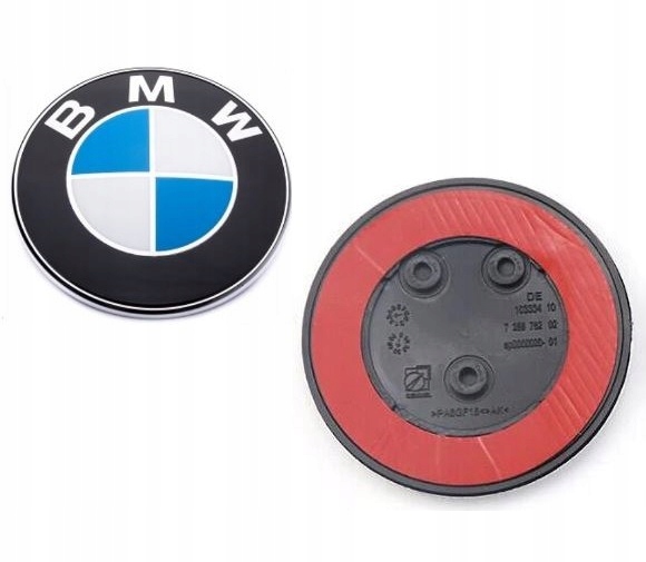 Emblemat Logo Znaczek Na Maskę Do Bmw F20 F22 F30 F33 F80 82mm 3 Pin Nowy