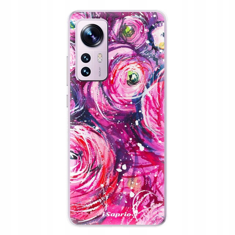 Silikonowe etui iSaprio Pink Bouquet do Xiaomi 12 12X