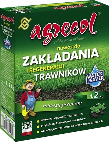 Agrecol – hnojivo pro zakládání a regeneraci trávníků – posypové