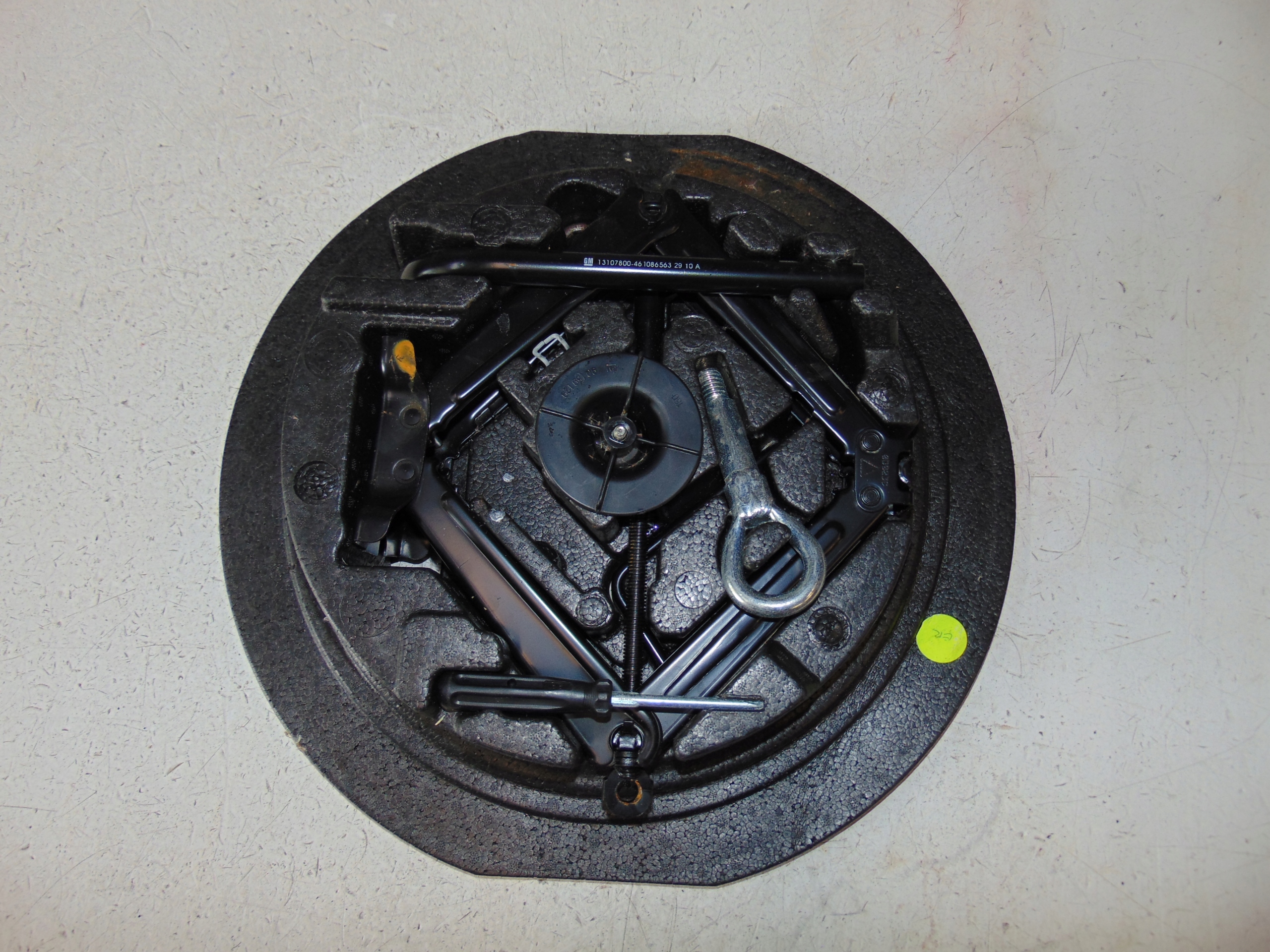 OPEL MERIVA B styropian lewarek klucz do kół komplet