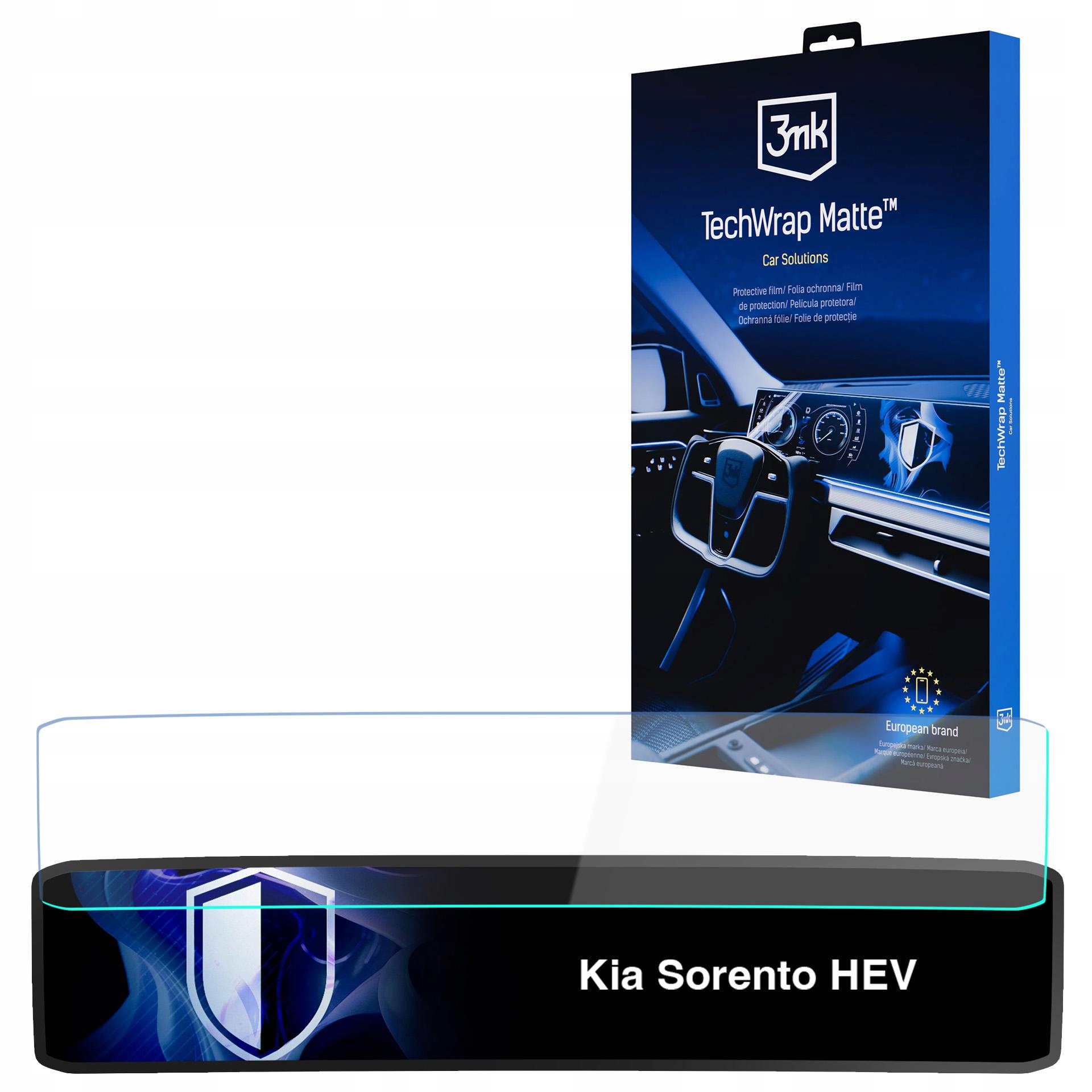 Fólie Kia Sorento Hev 2023- 3mk TechWrap Matte Center Display