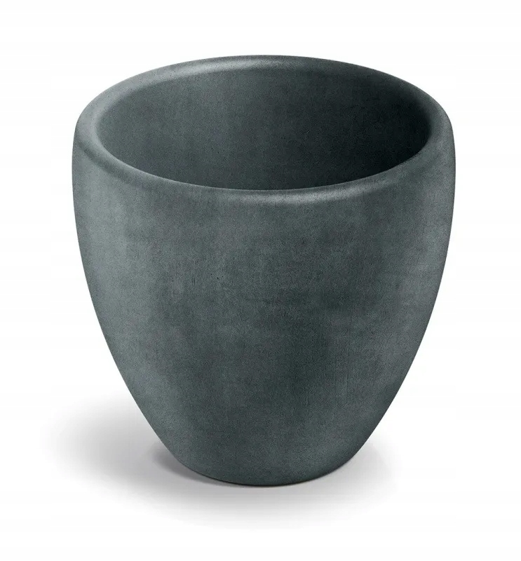 Kvetináč Ethick Cano Ø40 x 40 x 36 cm grafitový TCA40-107GR