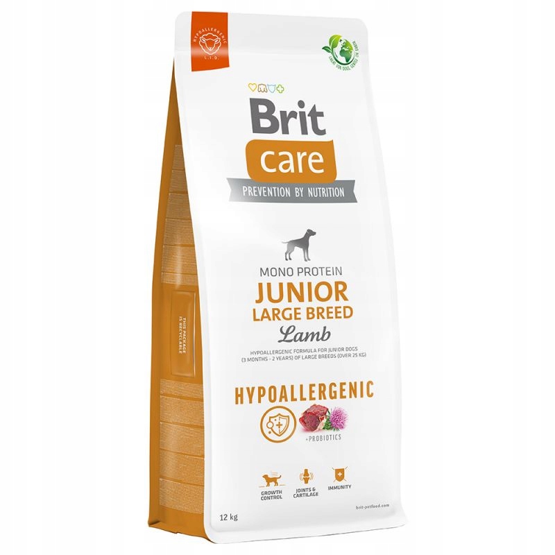 Levně Brit Care Junior Large Breed Lamb & Rice 12kg
