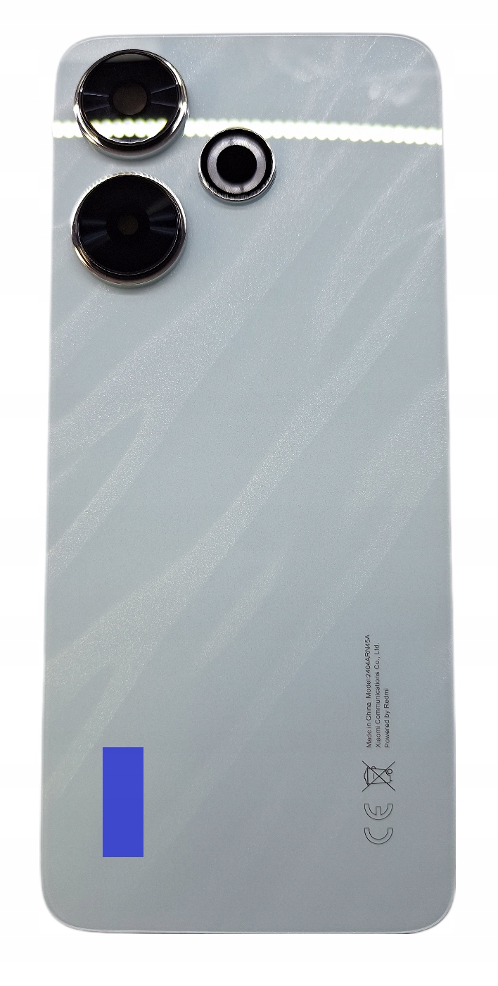 Klapka Obudowa Plecki Xiaomi Redmi 13 Niebieski Jakość Oryginału Oem