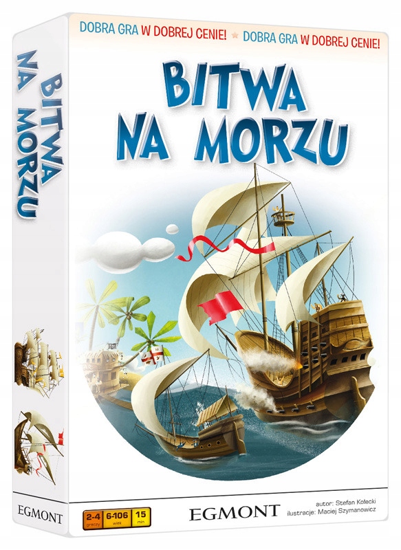 

Egmont Dobra gra w dobrej cenie Bitwa na morzu
