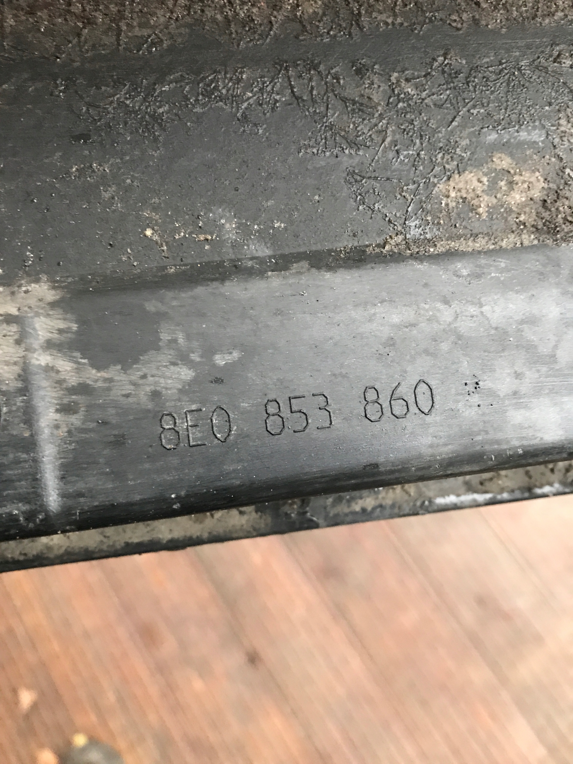 moulding threshold right AUDI A4 B6 8E0853860