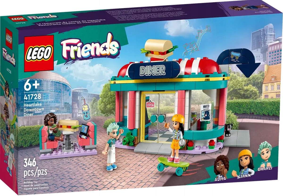 Lego Friends 41728 Lego Friends Bar v centru města Heartlake 41728