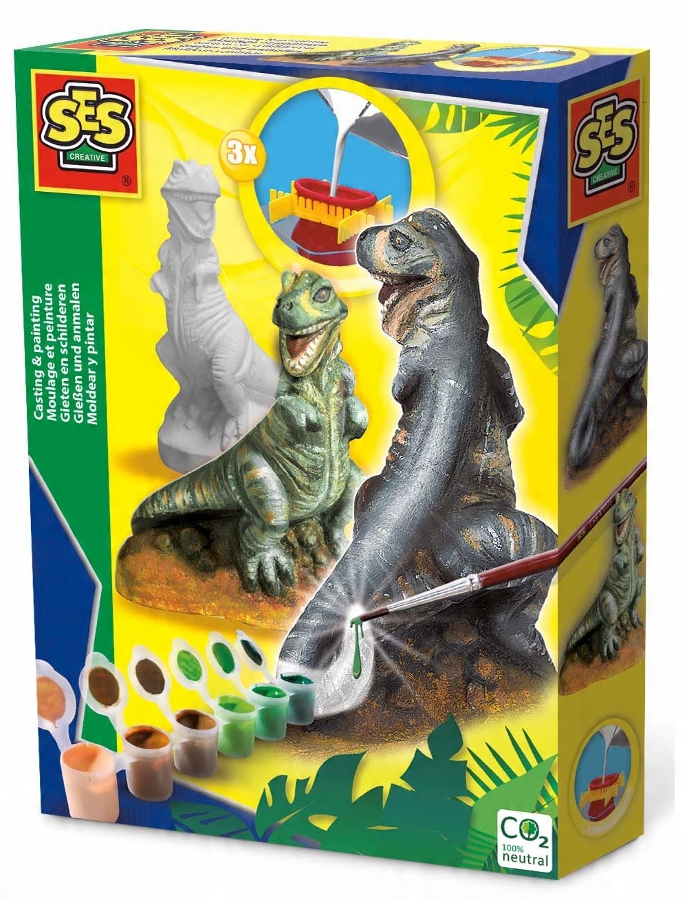 

T-rex Odlew Gipsowy Farby 5+ Malowanie