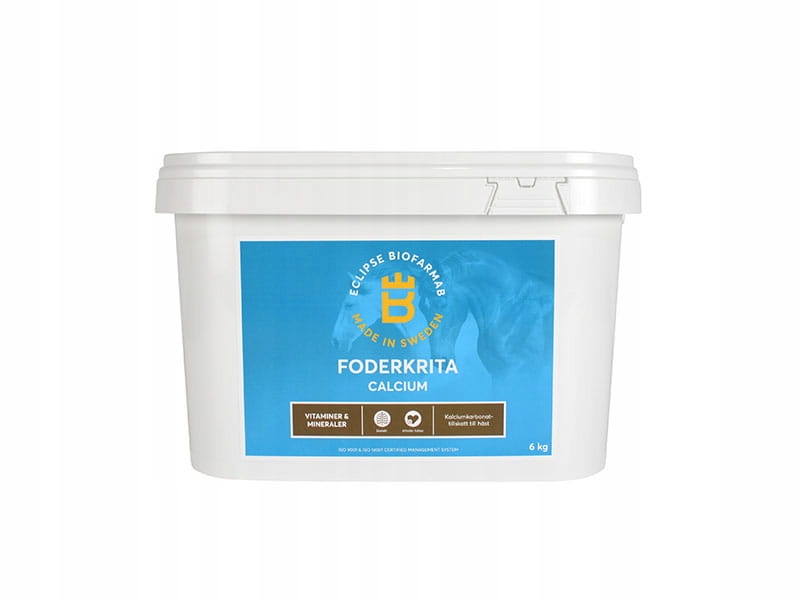 Eclipse Foderkrita Calcium Carbonate mieszanka mineralna węglan wapnia 6 kg
