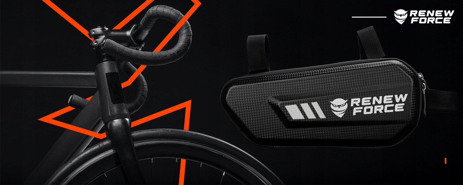 SAKWA NA ROWER TORBA ROWEROWA NA RAMĘ UCHWYT ETUI Stan opakowania oryginalne