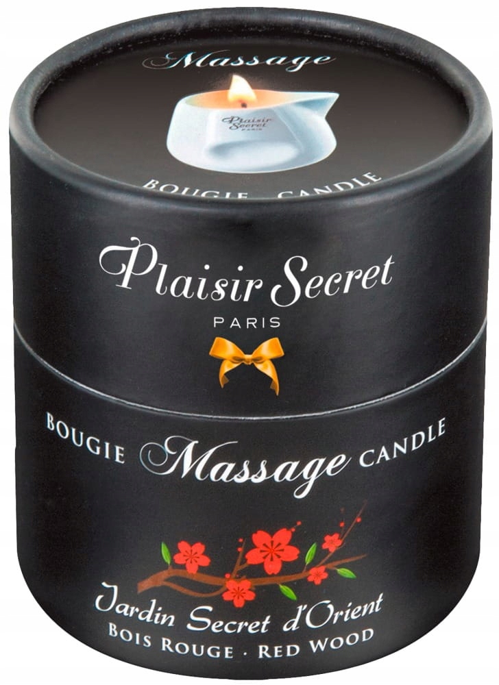 ŚWIECA DO MASAŻU PLAISIRS SECRETS RED WOOD 80 ML EAN (GTIN) 5903641603867