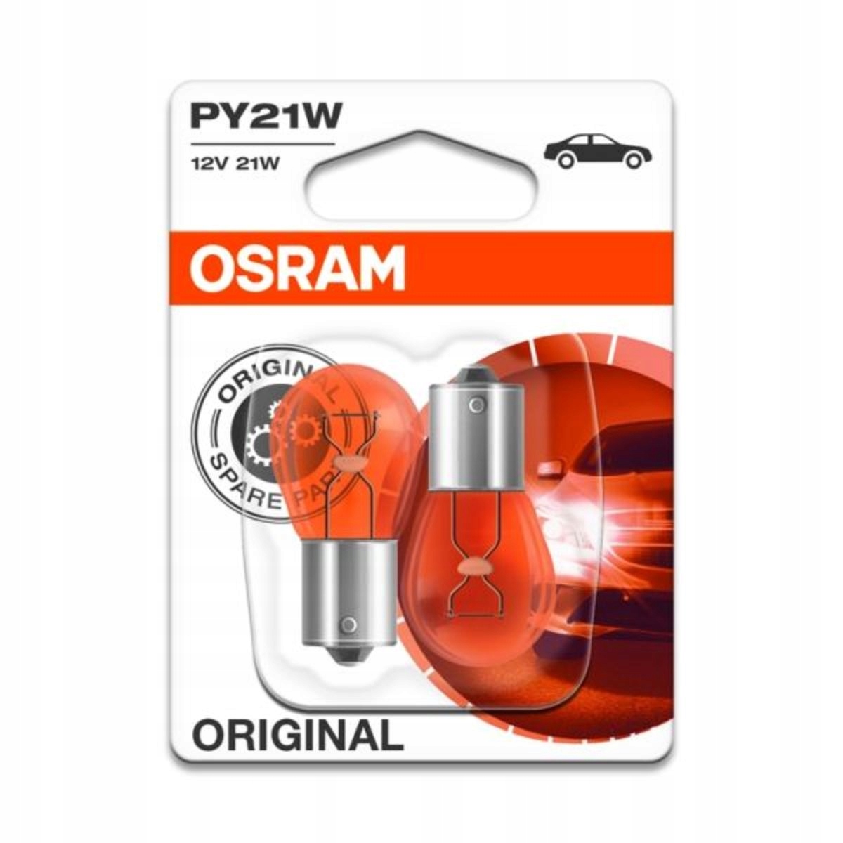 Zarowka PY21W 12V BAU15S Osram
