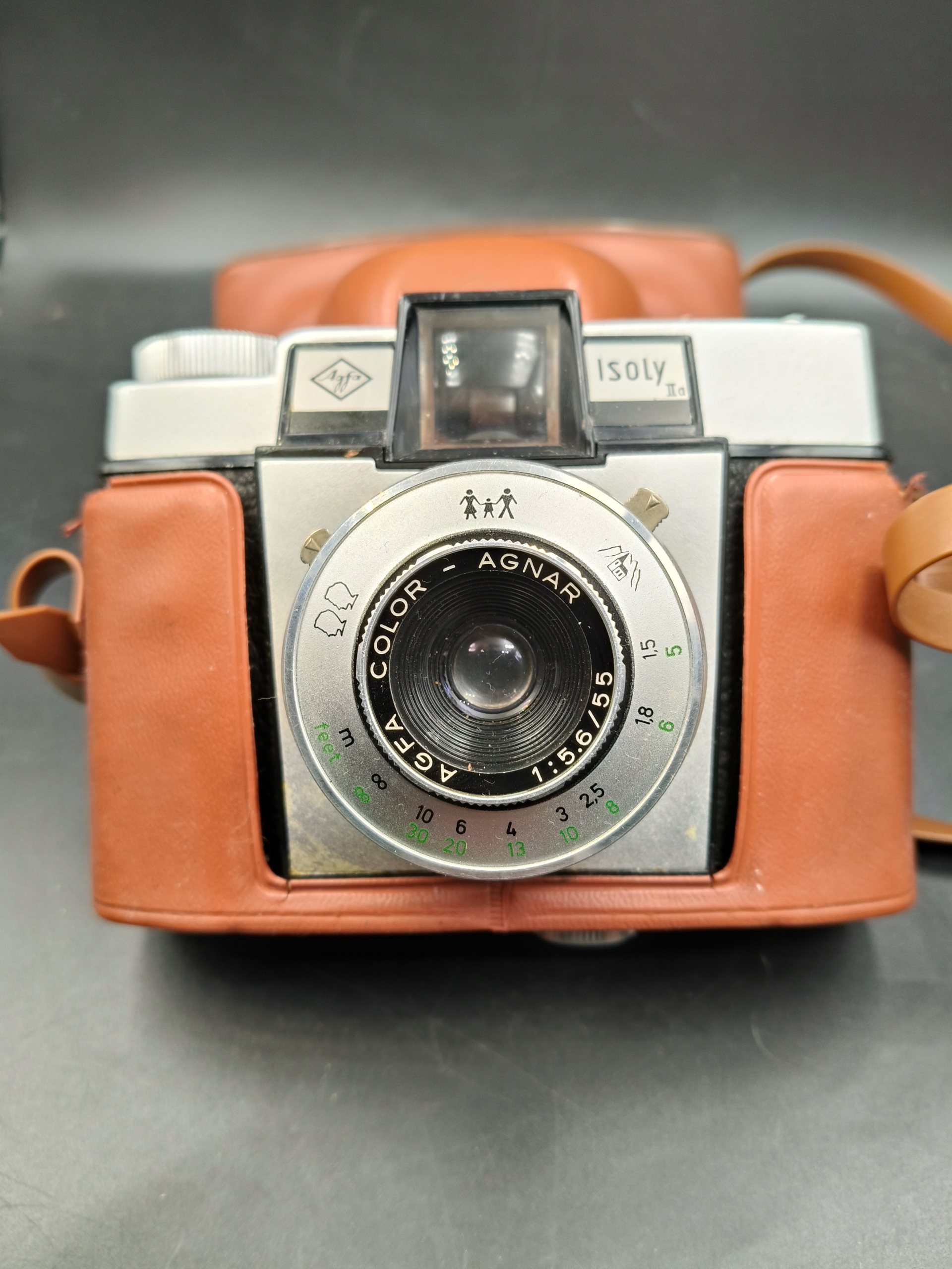 Aparat analogowy na kliszę Agfa Isoly IIa 1:5.6/55