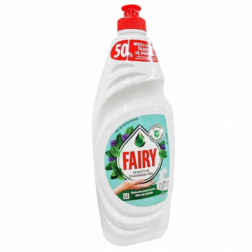 

Płyn Do Mycia Naczyń Fairy Drzewo Herbaciane Mięta