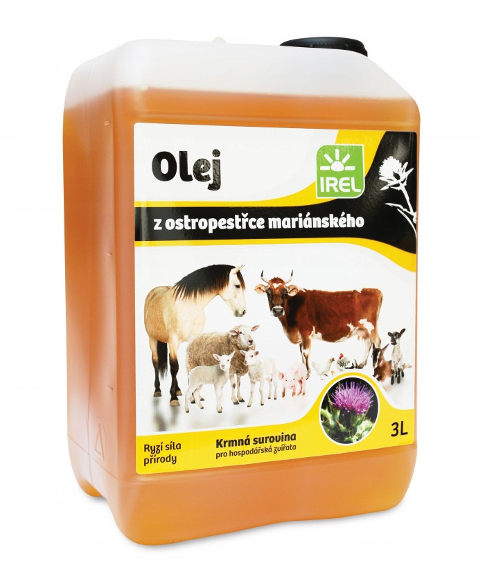 Olej Irel olej z owoców ostropestu plamistego