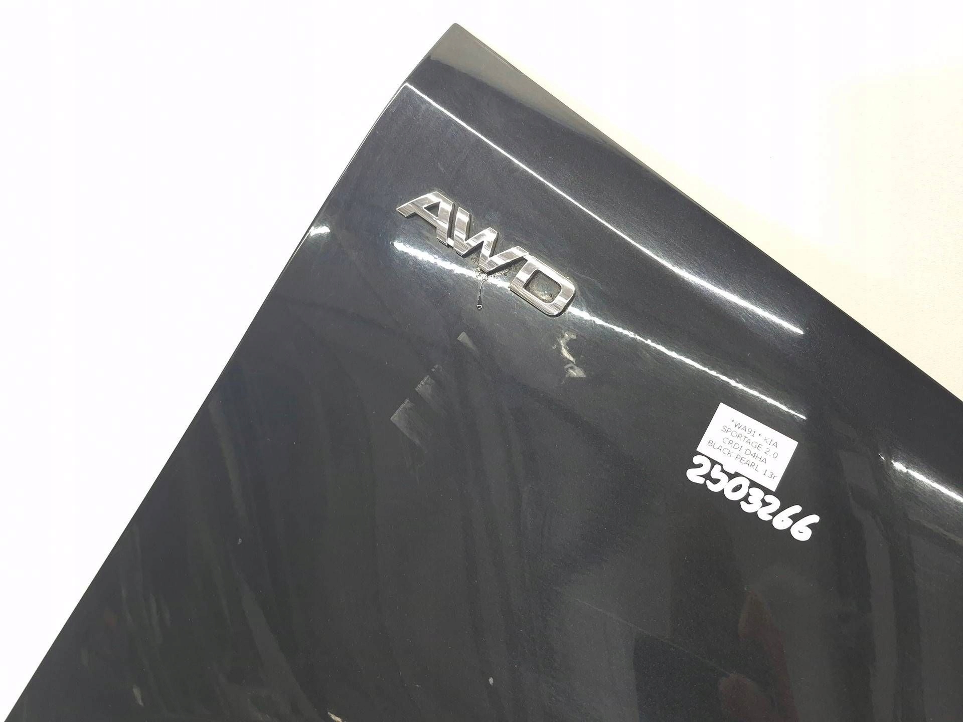 fender right front front KIA SPORTAGE III 3 BLACK PEARL