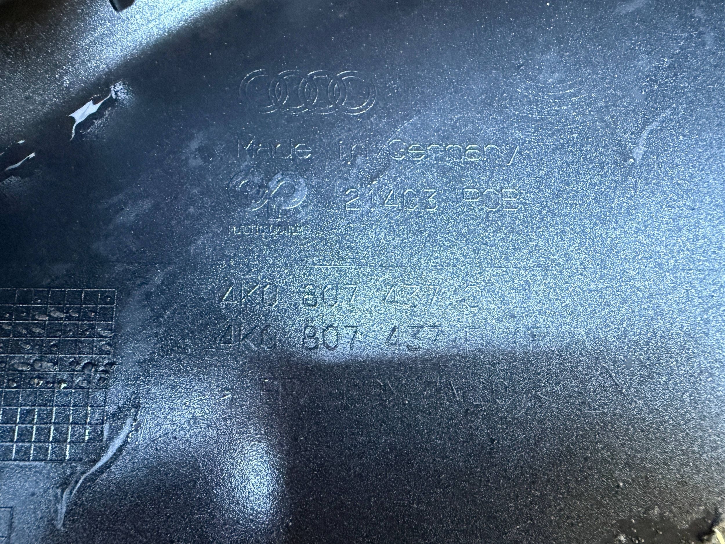 Audi A6 4K C8 18- S line stoßstange vorne vorne