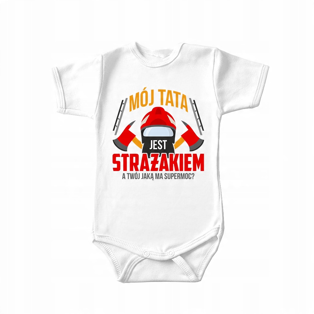 

Body z nadrukiem dla dziecka super strażaka