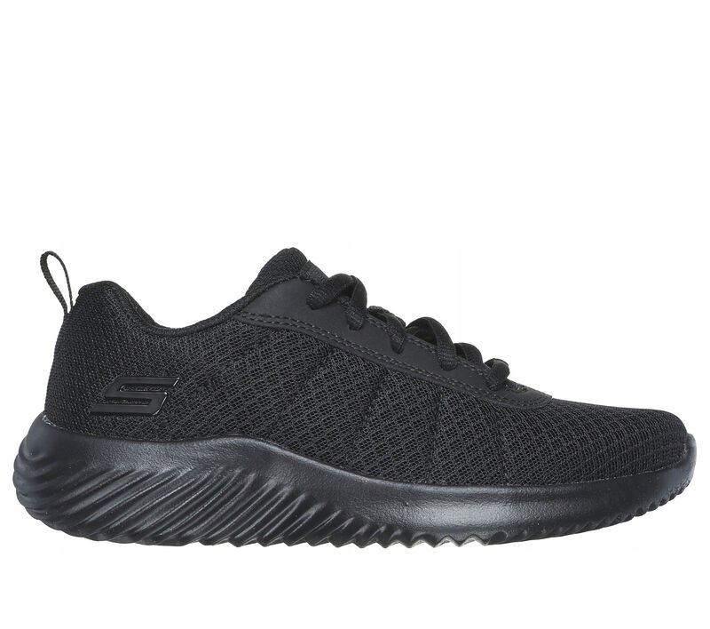 Buty młodzieżowe Skechers Bounder Karonik czarne 403745L Bbk