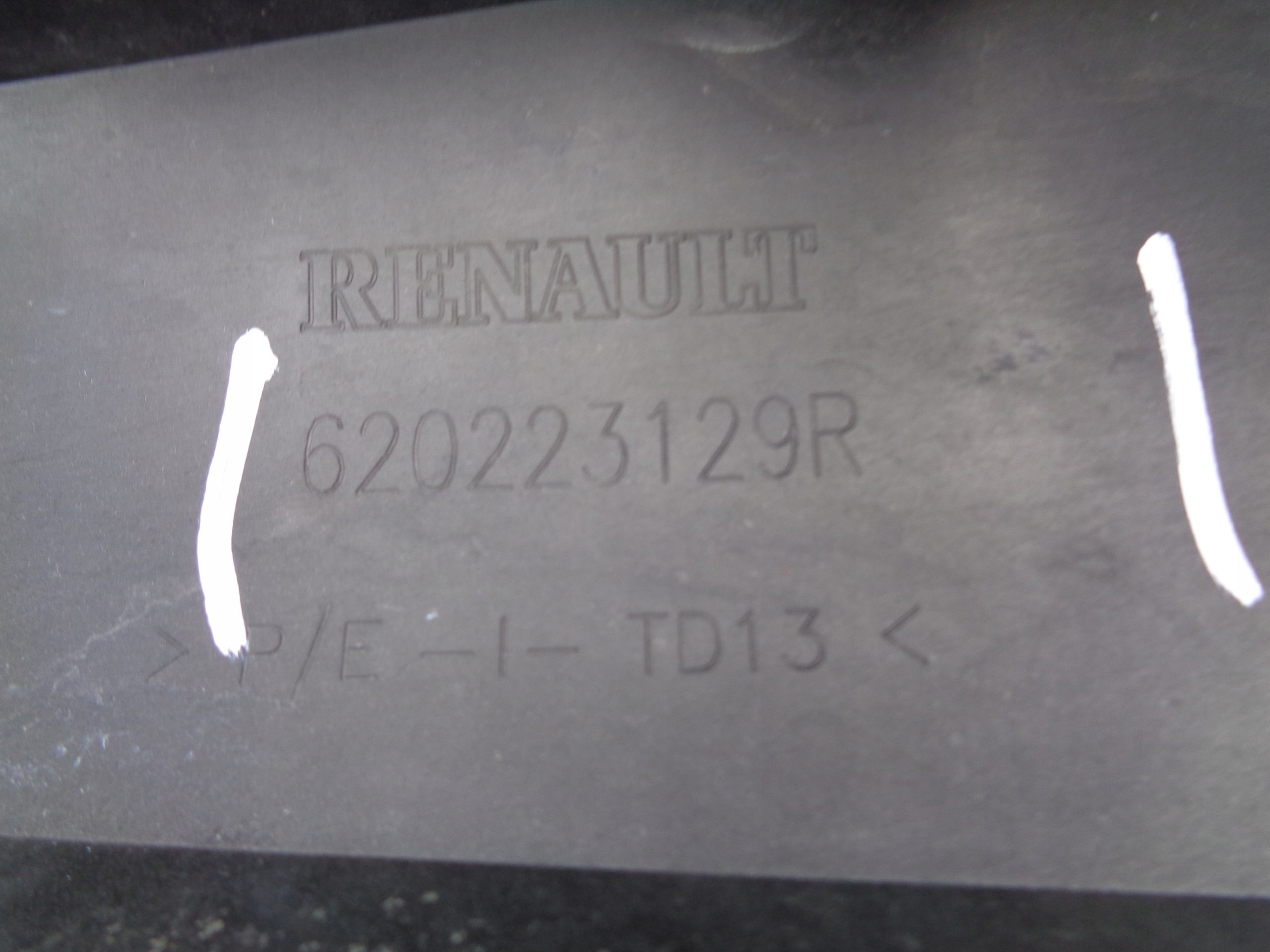 front bumper RENAULT ZOE II 19- LIFT NR 47526
