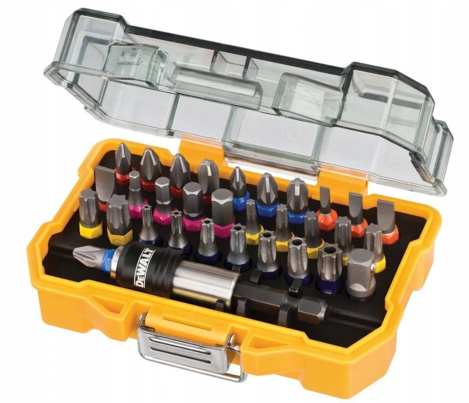 Sada bitů DeWALT DT7969 1/4" s adaptérem, ks