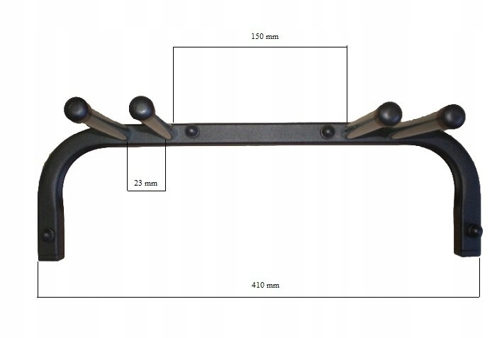 Wieszak na narty NU2C Wieszaki24 Marka Obramet