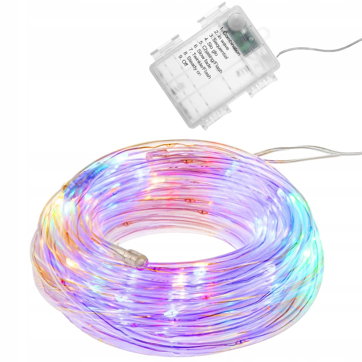 

Wąż Świetlny Lampki Na Choinkę 50led 5m Multikolor