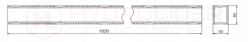 KROKODYL 2x BELKA 1 02m TULEJE ZEBY 680 i 1100 Part number 1 53 03 034