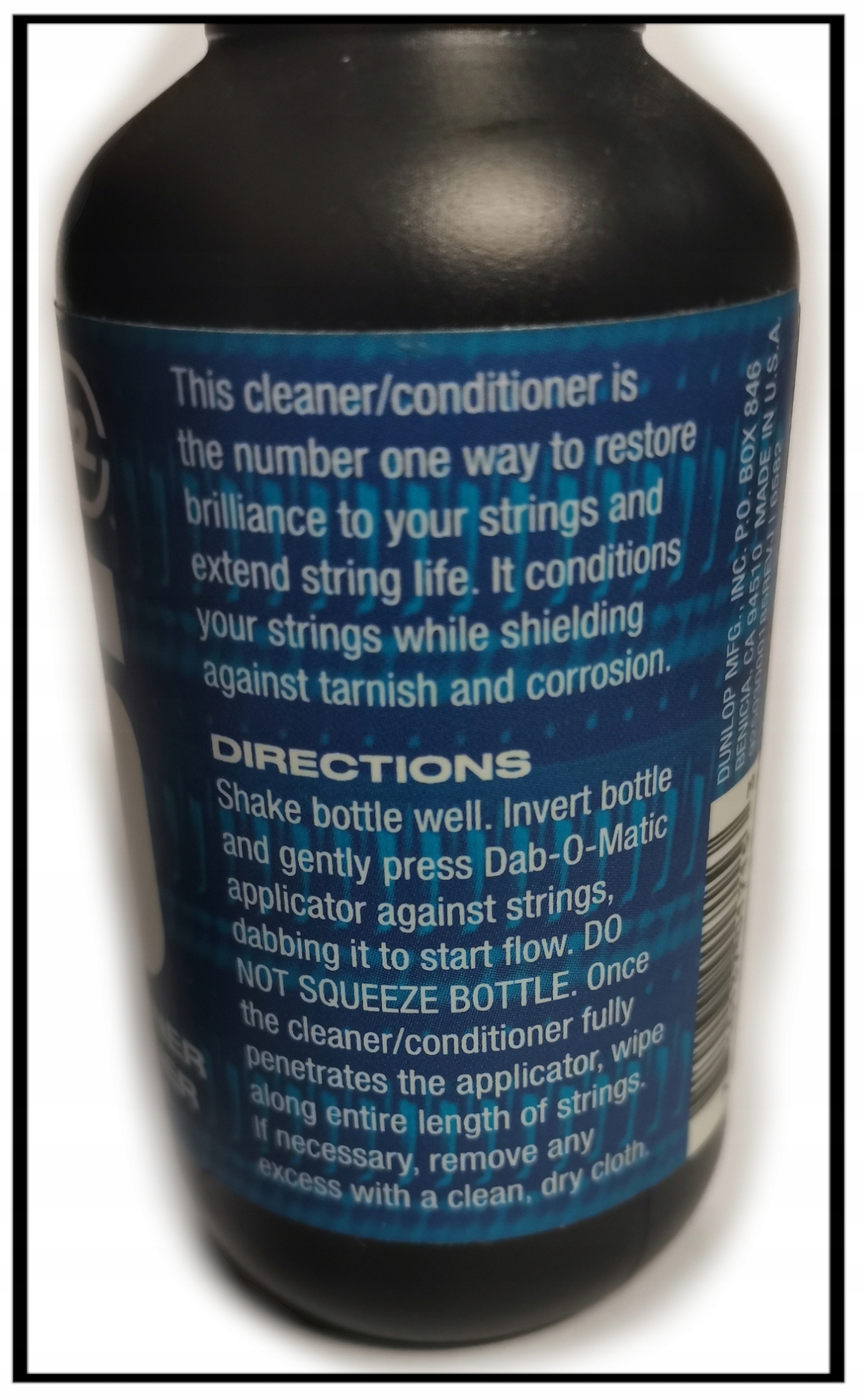 String Cleaner & Conditioner Płyn do czyszczenia strun 60 ml 6582 Dunlop Kod producenta 6582