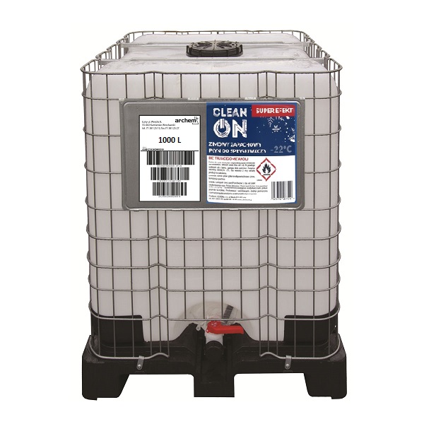 Plyn do spryskiwaczy zimowy CleanOn IBC IBC 1000L