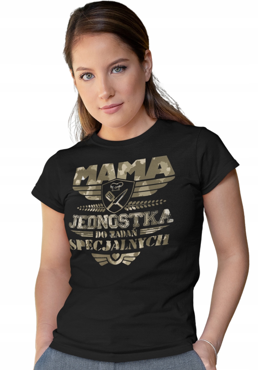 

T-shirt Damski Upominek Dzień Mamy Matka Moro