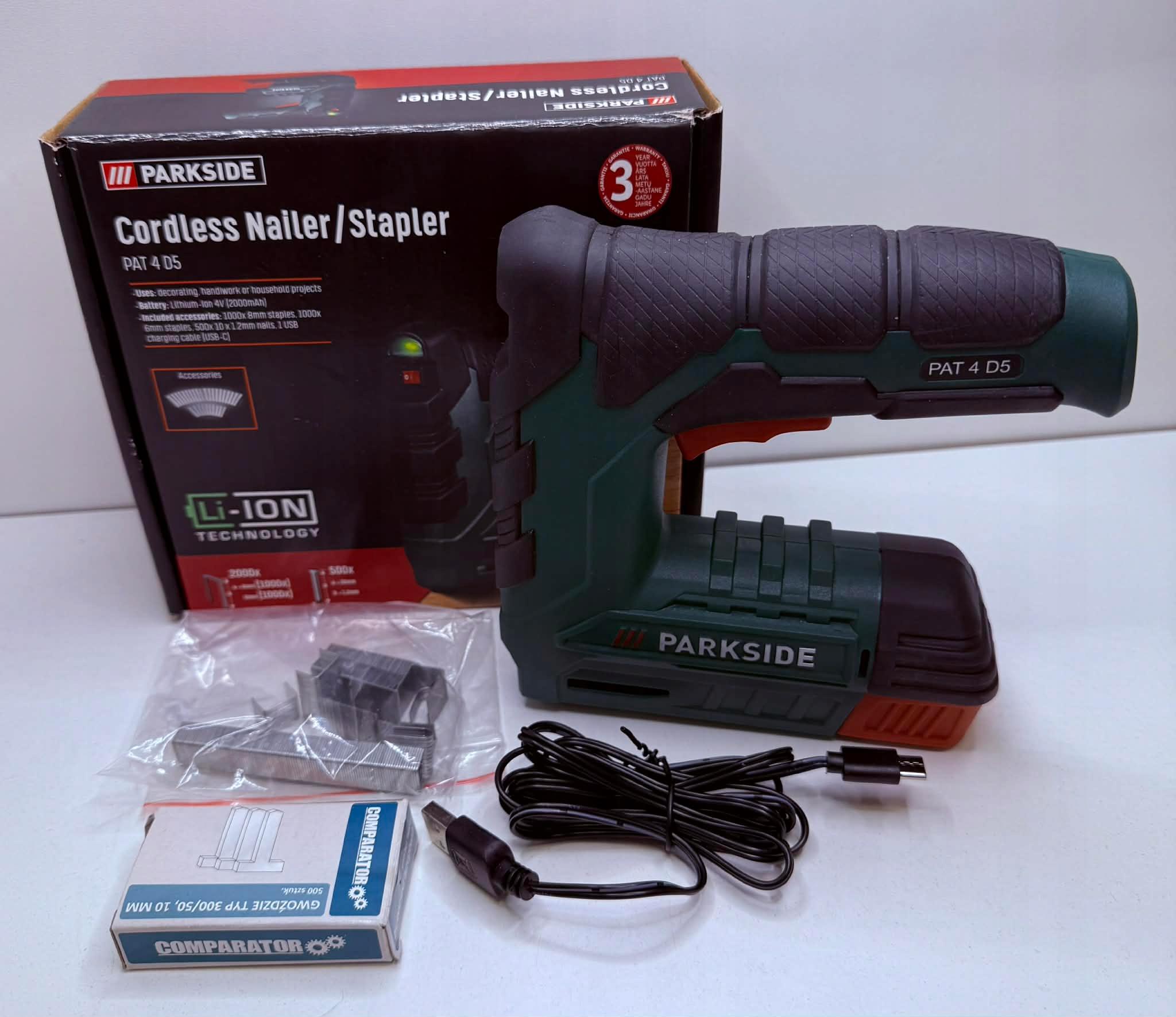 Zszywacz Parkside PAT 4 D5