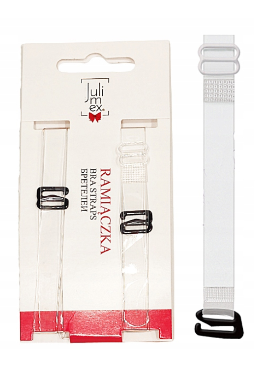 

Julimex Przezroczyste Ramiączka RT04 10mm Czarne