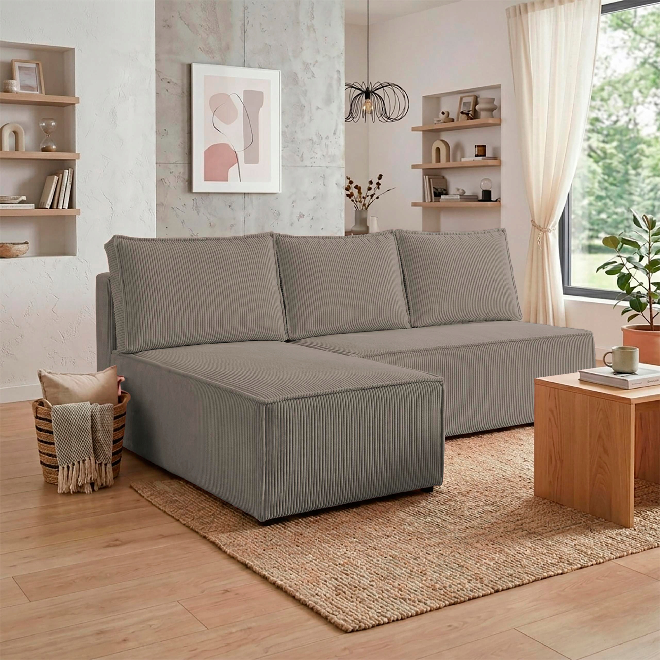 Rohová Sedací Souprava 200x150 cm 2v1 Moderní design Výrobce Polštáře
