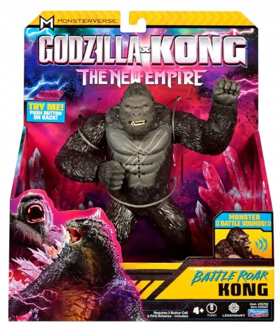 GODZILLA x KONG FIGURKA Battle Roar KONG 15cm Dźwięk