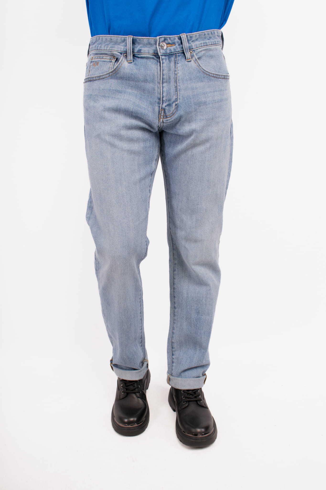 Pánské džíny Armani Exchange 6DZJ16 Z1ZWZ modré Pants: 36