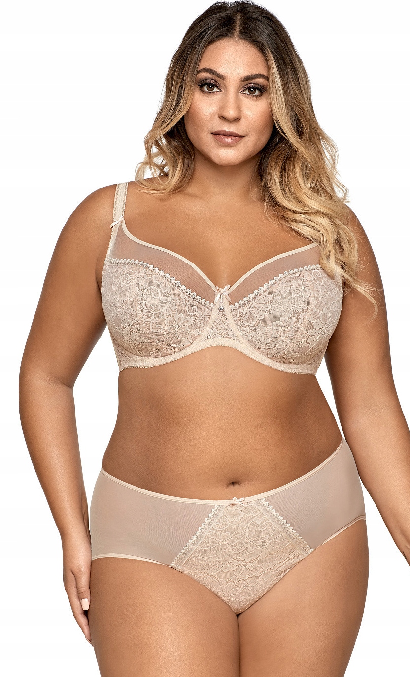 

Figi Ava 1396 beżowe koronka / roz.L