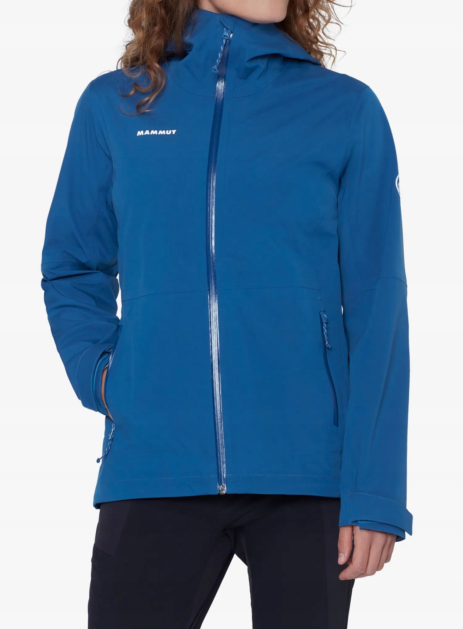 Kurtka z membraną damska Mammut Linard Guide Hs Hooded Jacket tschiel M