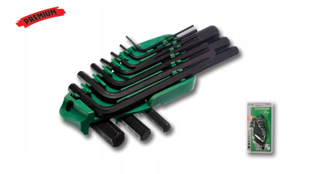 

Klucze Imbusowe Imbusy 1,5-10mm Imbus Torx Zestaw