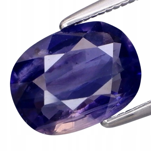 Lolit přírodní oválný 2,0 ct 9,9 x 7,3 x 4,7 mm