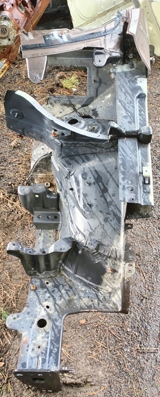 Лонжерон ліва поріг vw tiguan I 07-15