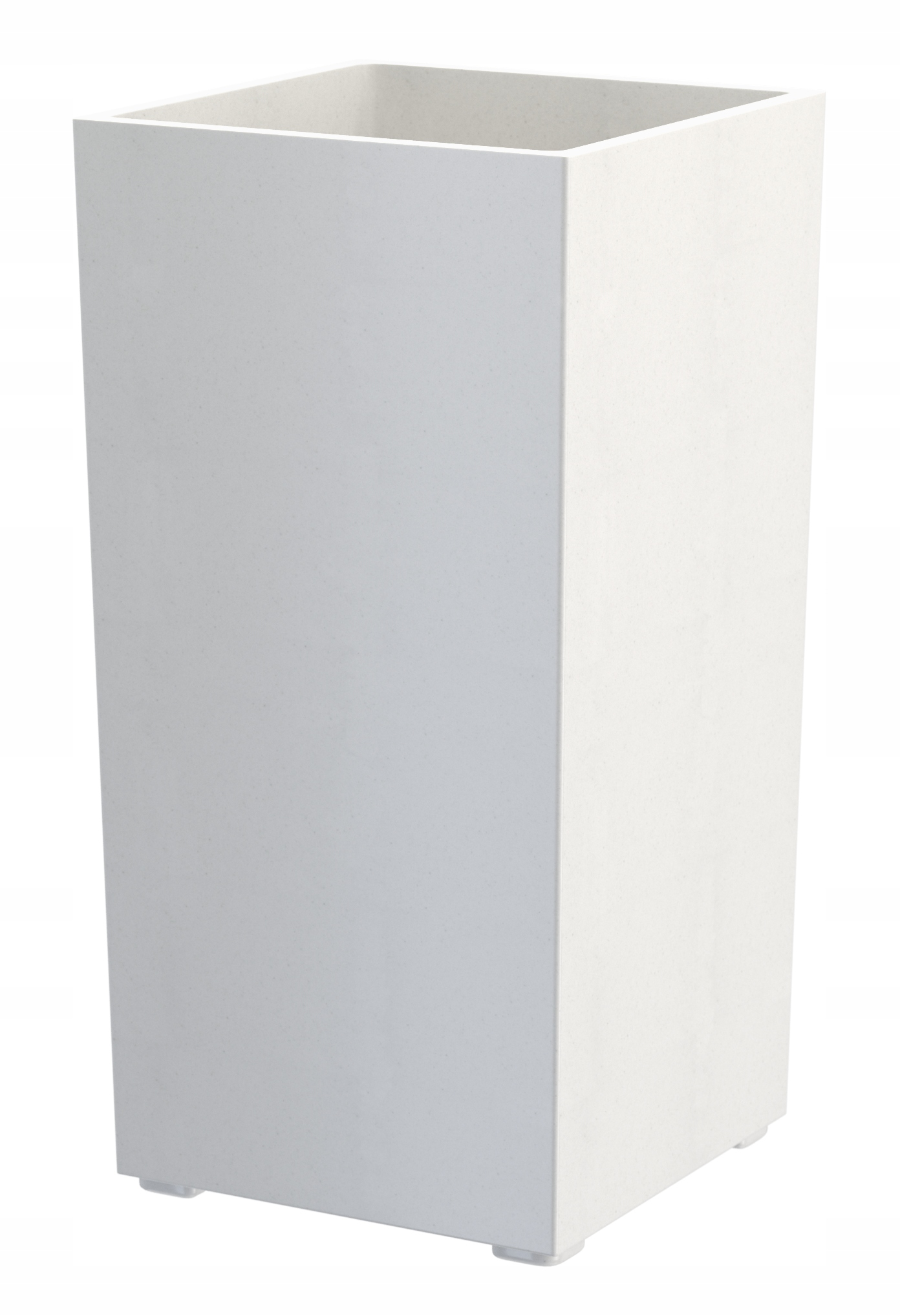 Vysoká Biela Kvetináčka Argos High 60 Granitová terasa