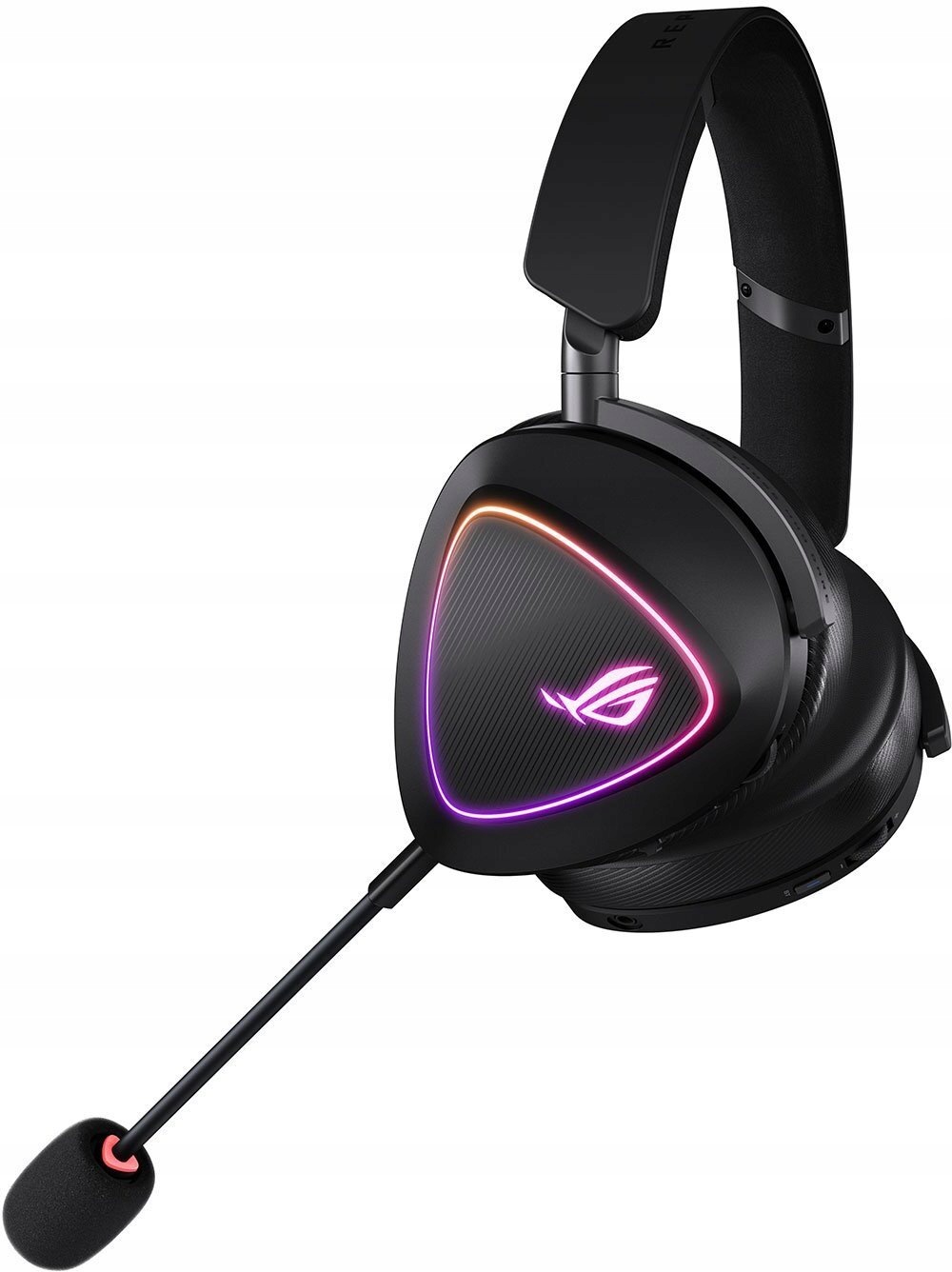 Słuchawki Asus Rog Delta II Czarne (90YH03W0-BHUA00)