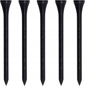 Zivisk bambusowe teesy golfowe 83 mm czarne 100 sztuk
